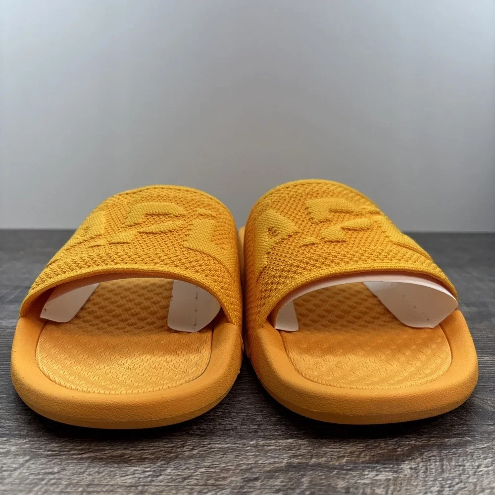 APL Slides Men's 11 BL TechLoom‎ Mango Sandals NEW Defect
